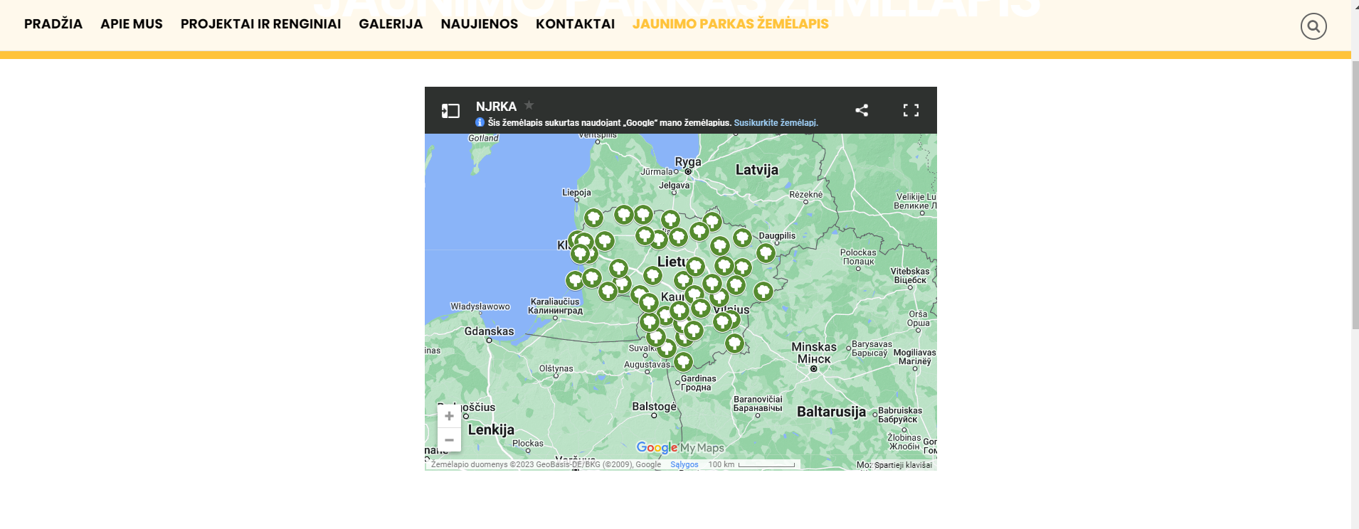 Image of the map in NJRKA website.